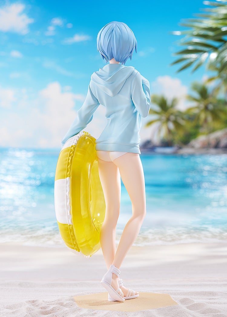 Good Smile Company POP UP PARADE BEACH QUEENS Neon Genesis Evangelion Rei Ayanami L Size Complete Figure official product photo