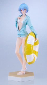 Good Smile Company POP UP PARADE BEACH QUEENS Neon Genesis Evangelion Rei Ayanami L Size Complete Figure official product photo