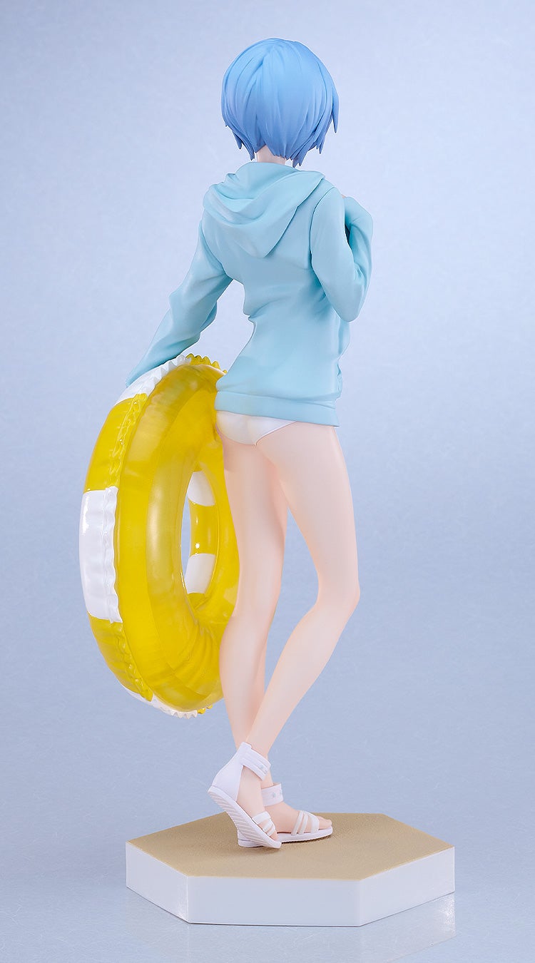 Good Smile Company POP UP PARADE BEACH QUEENS Neon Genesis Evangelion Rei Ayanami L Size Complete Figure official product photo
