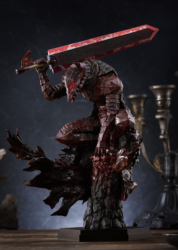 Max Factory POP UP PARADE Berserk Guts Berserker Armor Bloody Paint Ver. L Size Complete Figure official product photo