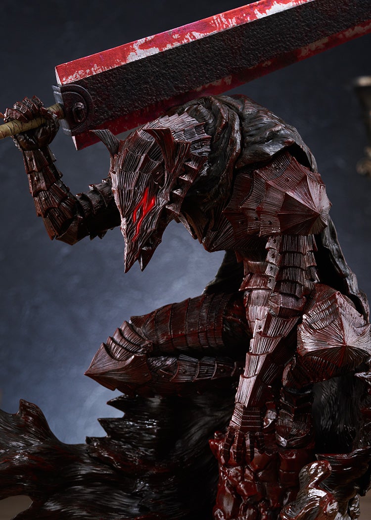Max Factory POP UP PARADE Berserk Guts Berserker Armor Bloody Paint Ver. L Size Complete Figure official product photo