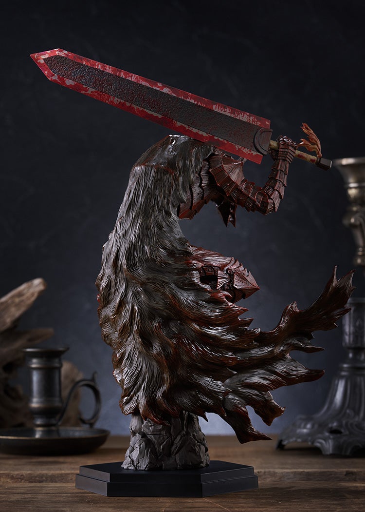Max Factory POP UP PARADE Berserk Guts Berserker Armor Bloody Paint Ver. L Size Complete Figure official product photo