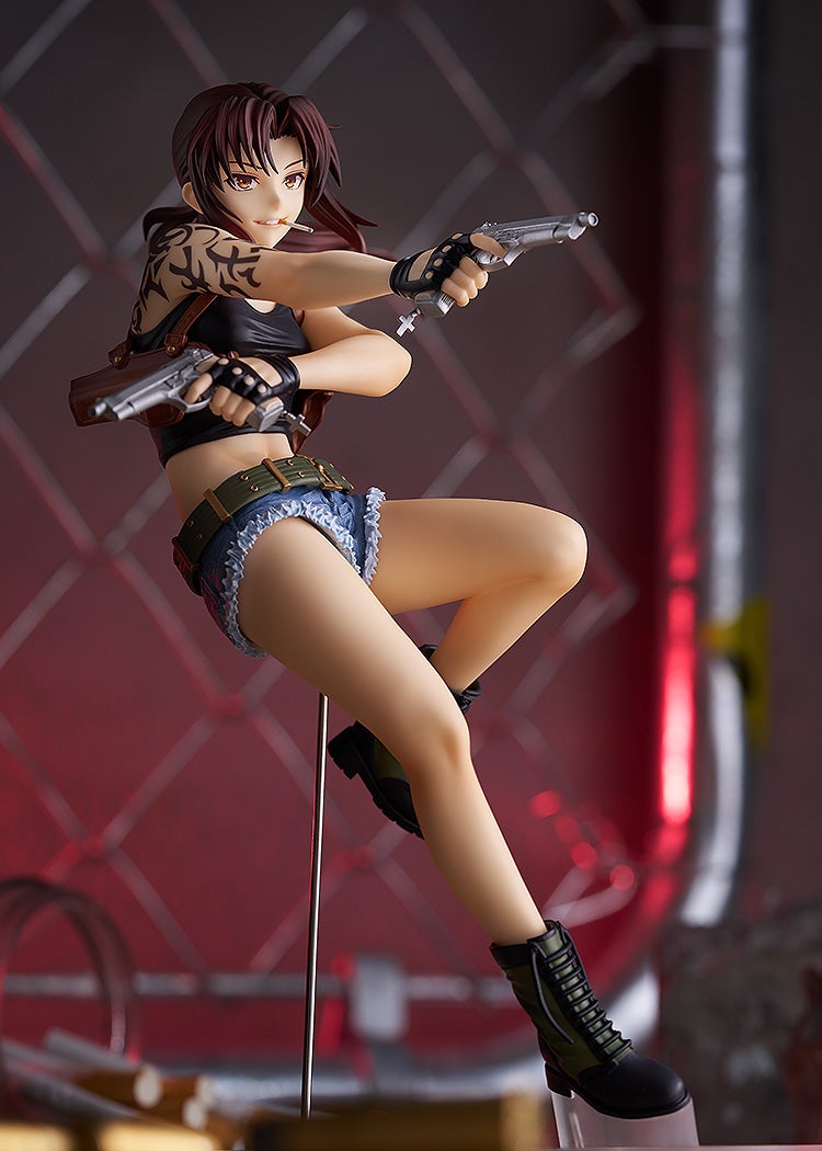 Good Smile Company POP UP PARADE Black Lagoon Revy L Size Complete Figure official product photo