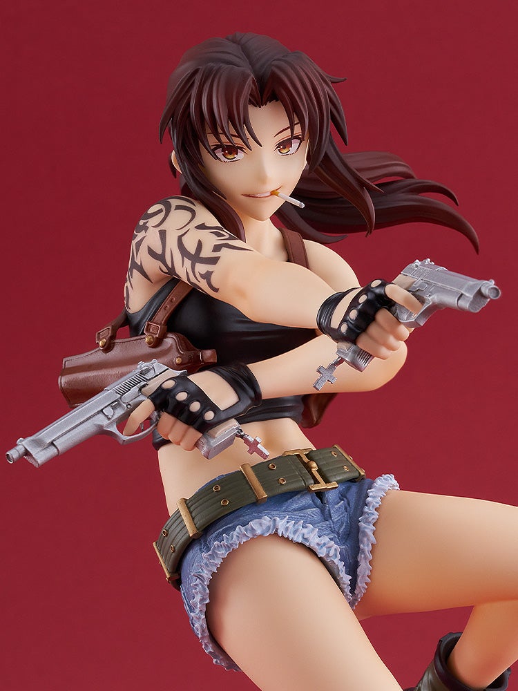 Good Smile Company POP UP PARADE Black Lagoon Revy L Size Complete Figure official product photo