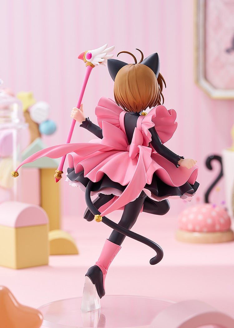 Good Smile Company POP UP PARADE Cardcaptor Sakura Sakura Kinomoto: Black Cat Costume Ver. L Size Complete Figure official product photo