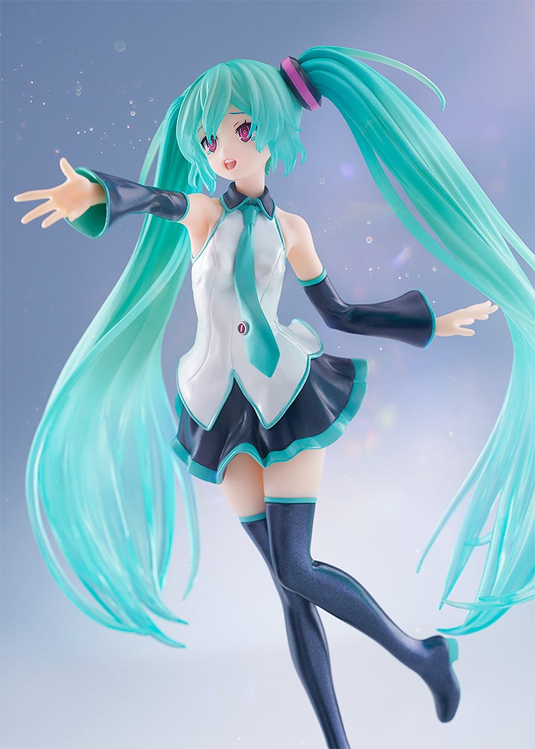 Good Smile Company POP UP PARADE Character Vocal Series 01: Hatsune Miku Because You're Here - Translucent Color Ver. L Size Complete Figure official product photo