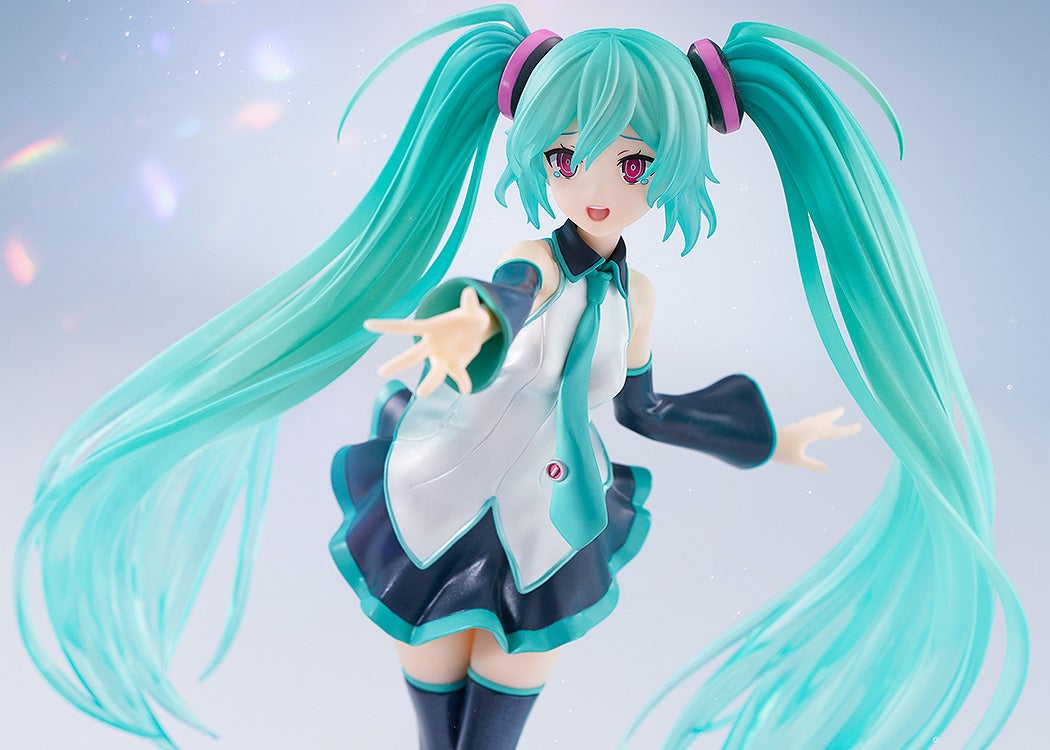 Good Smile Company POP UP PARADE Character Vocal Series 01: Hatsune Miku Because You're Here - Translucent Color Ver. L Size Complete Figure official product photo