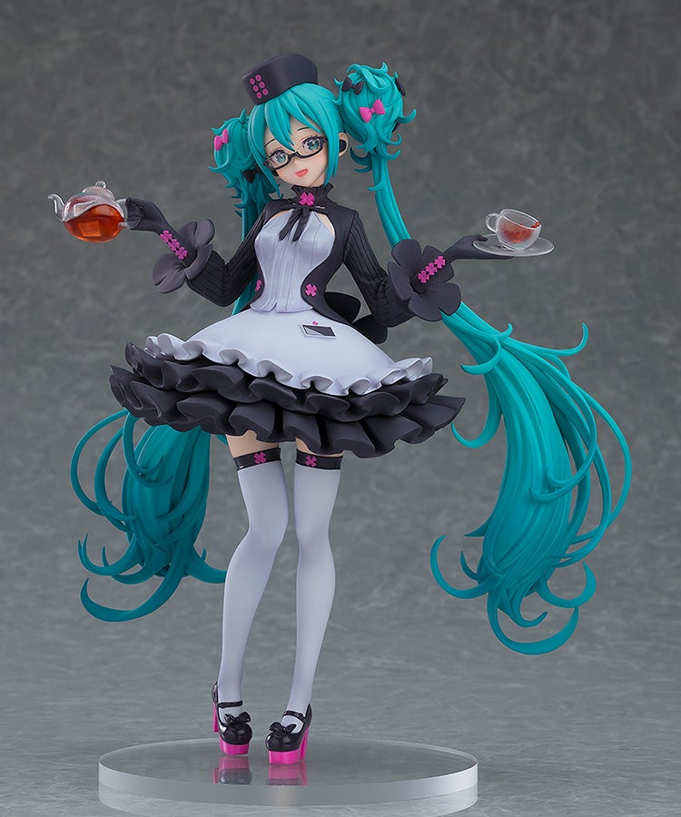 Good Smile Company POP UP PARADE Character Vocal Series 01: Hatsune Miku Glasses x Cafe Ver. Complete Figure official product photo
