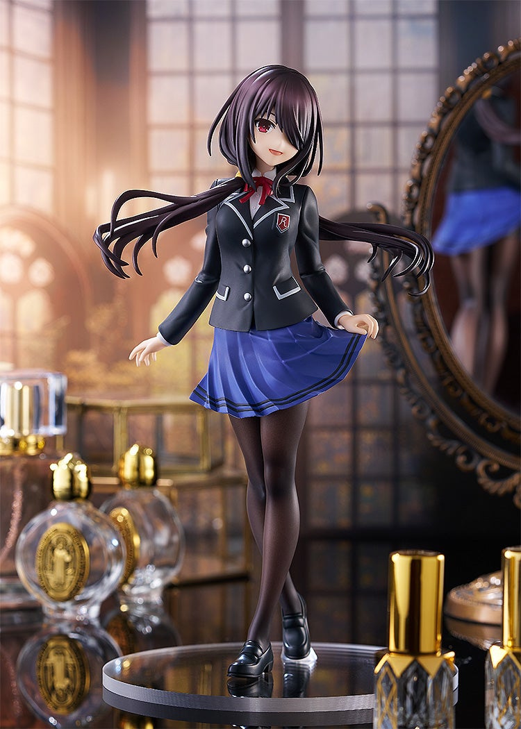 Good Smile Company POP UP PARADE Date A Live Kurumi Tokisaki: School Uniform Ver. L Size Complete Figure official product photo