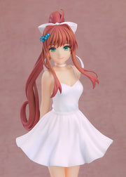 Good Smile Company POP UP PARADE Doki Doki Literature Club! Monika: White Dress Ver. Complete Figure official product photo
