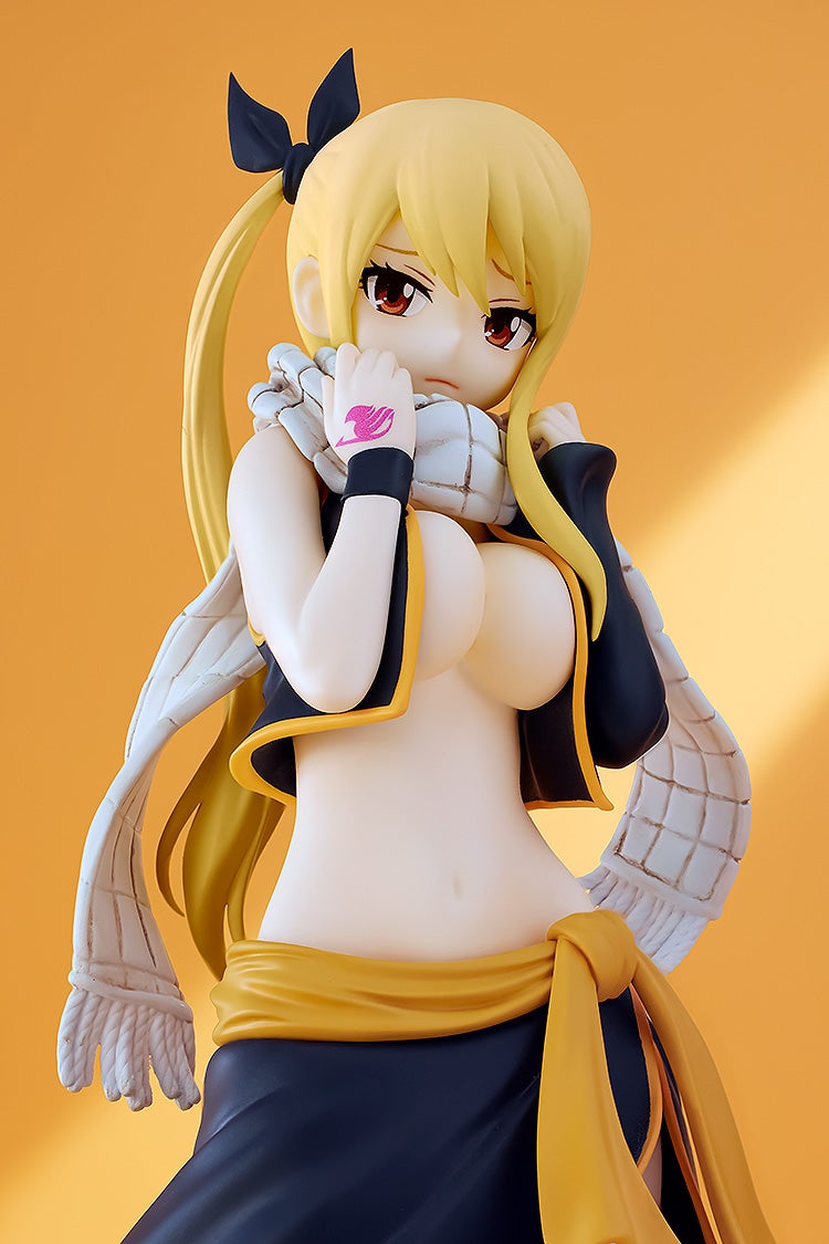 Good Smile Company POP UP PARADE Fairy Tail Lucy Heartfilia Natsu Costume Ver. L Size Complete Figure official product photo