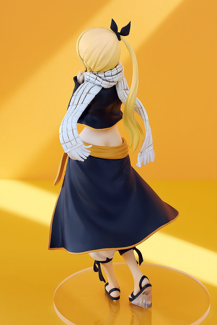 Good Smile Company POP UP PARADE Fairy Tail Lucy Heartfilia Natsu Costume Ver. L Size Complete Figure official product photo