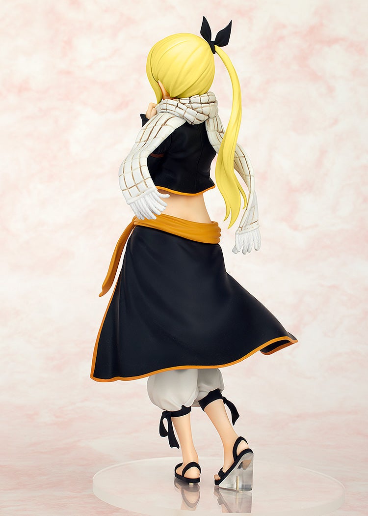 Good Smile Company POP UP PARADE Fairy Tail Lucy Heartfilia Natsu Costume Ver. L Size Complete Figure official product photo