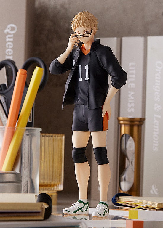 ORANGE ROUGE POP UP PARADE Haikyu!! Kei Tsukishima Complete Figure official product photo