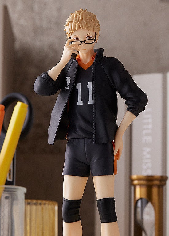 ORANGE ROUGE POP UP PARADE Haikyu!! Kei Tsukishima Complete Figure official product photo