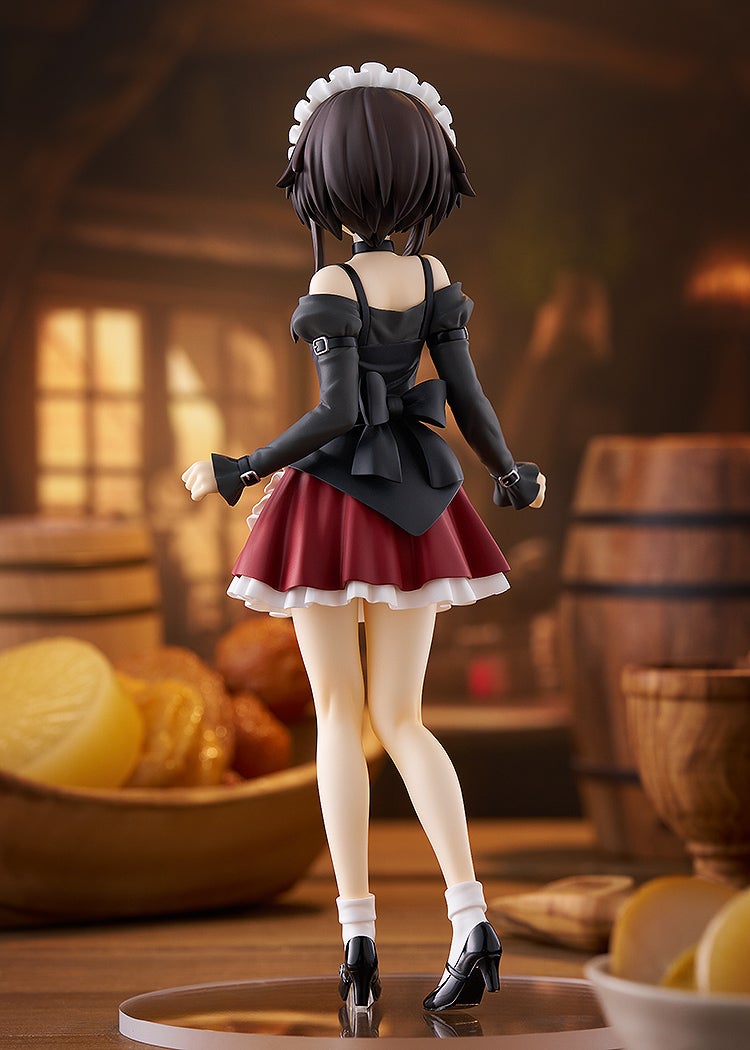 Good Smile Company POP UP PARADE KonoSuba: An Explosion on This Wonderful World! Megumin: Part-Time Job Uniform Ver. L Size Complete Figure official product photo
