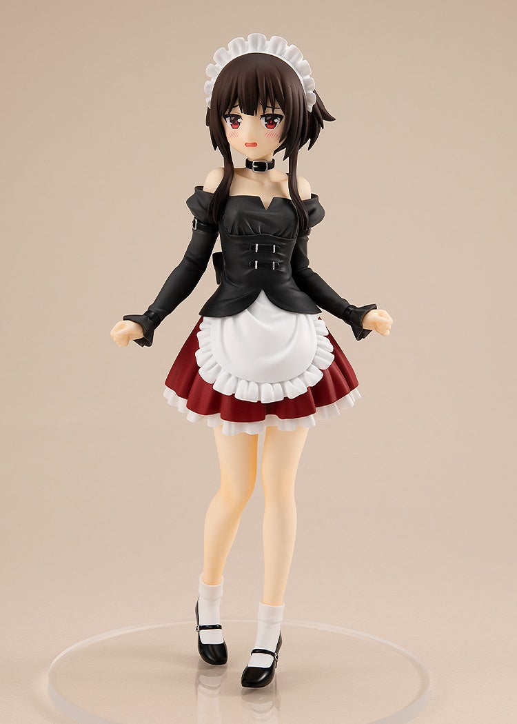 Good Smile Company POP UP PARADE KonoSuba: An Explosion on This Wonderful World! Megumin: Part-Time Job Uniform Ver. L Size Complete Figure official product photo