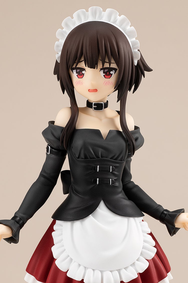 Good Smile Company POP UP PARADE KonoSuba: An Explosion on This Wonderful World! Megumin: Part-Time Job Uniform Ver. L Size Complete Figure official product photo