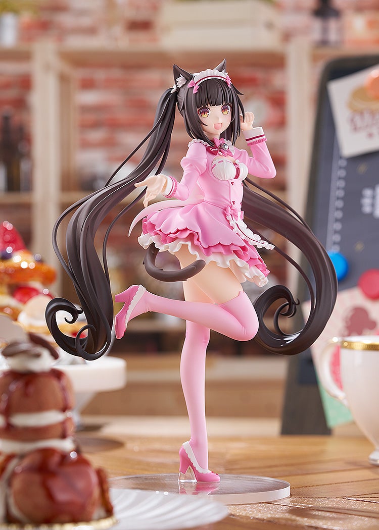 Good Smile Company POP UP PARADE Nekopara Sekai Connect Chocola: Winter Clothes Ver. L Size Complete Figure official product photo