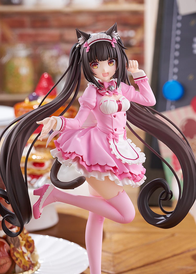 Good Smile Company POP UP PARADE Nekopara Sekai Connect Chocola: Winter Clothes Ver. L Size Complete Figure official product photo
