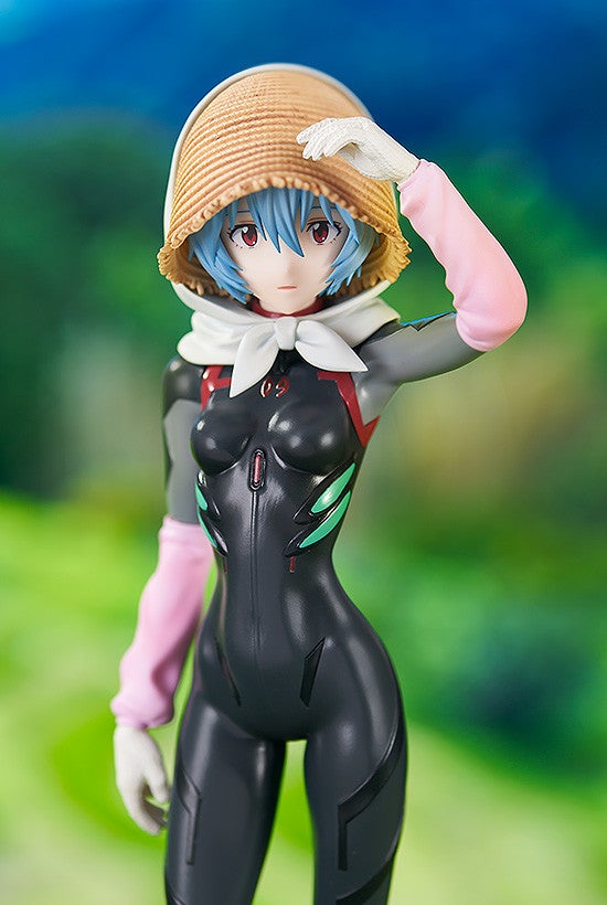 Good Smile Company POP UP PARADE Neon Genesis Evangelion Rei Ayanami Farming Ver. Complete Figure official product photo