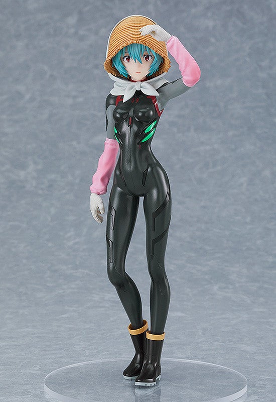 Good Smile Company POP UP PARADE Neon Genesis Evangelion Rei Ayanami Farming Ver. Complete Figure official product photo