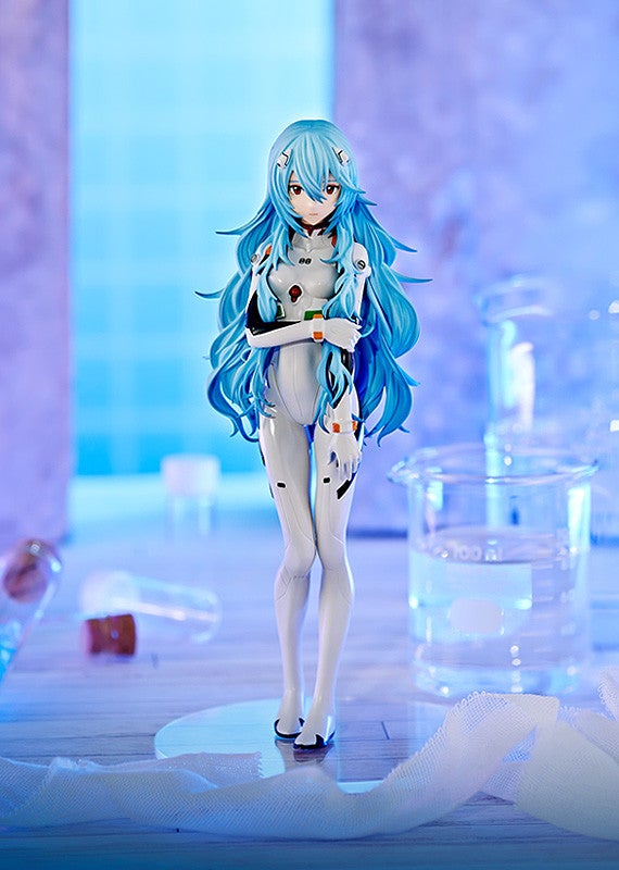 Good Smile Company POP UP PARADE Neon Genesis Evangelion Rei Ayanami Long Hair Ver. Complete Figure