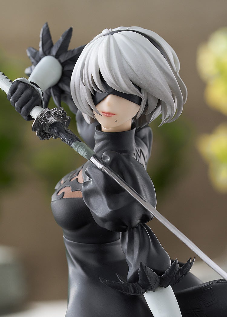 Good Smile Company POP UP PARADE NieR:Automata Ver1.1a 2B (YoRHa No.2 Type B) Complete Figure official product photo