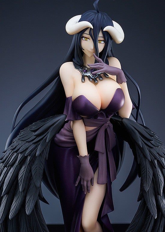 Good Smile Company POP UP PARADE OVERLORD Albedo: Dress Ver. Complete Figure official product photo