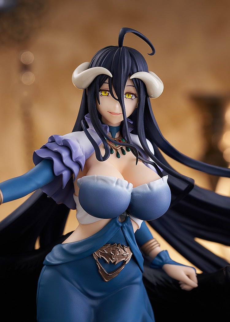 Good Smile Company POP UP PARADE SP Overlord Albedo: Jet Black Dress Ver. Complete Figure official product photo