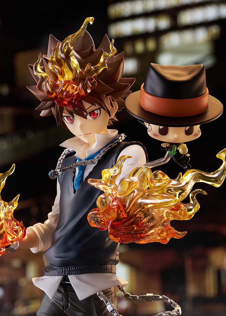 POP UP PARADE SP Reborn! Tsunayoshi Sawada & Reborn Complete Figure official product image