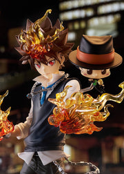 POP UP PARADE SP Reborn! Tsunayoshi Sawada & Reborn Complete Figure official product image