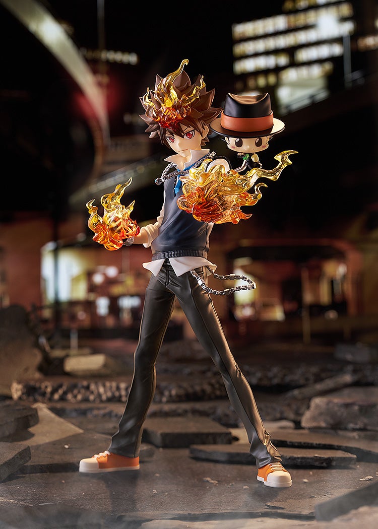 POP UP PARADE SP Reborn! Tsunayoshi Sawada & Reborn Complete Figure official product image