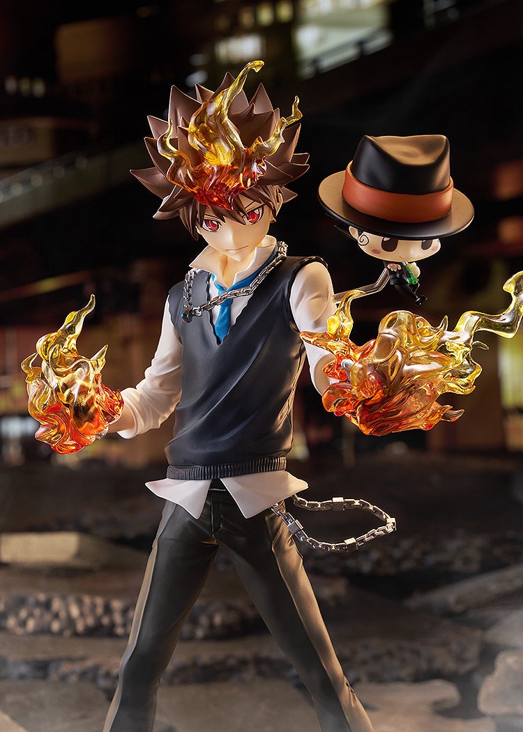 POP UP PARADE SP Reborn! Tsunayoshi Sawada & Reborn Complete Figure official product image