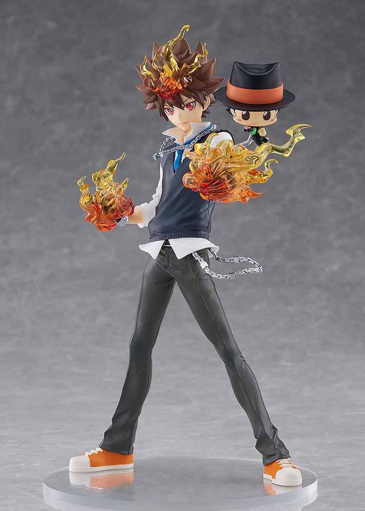 POP UP PARADE SP Reborn! Tsunayoshi Sawada & Reborn Complete Figure official product image