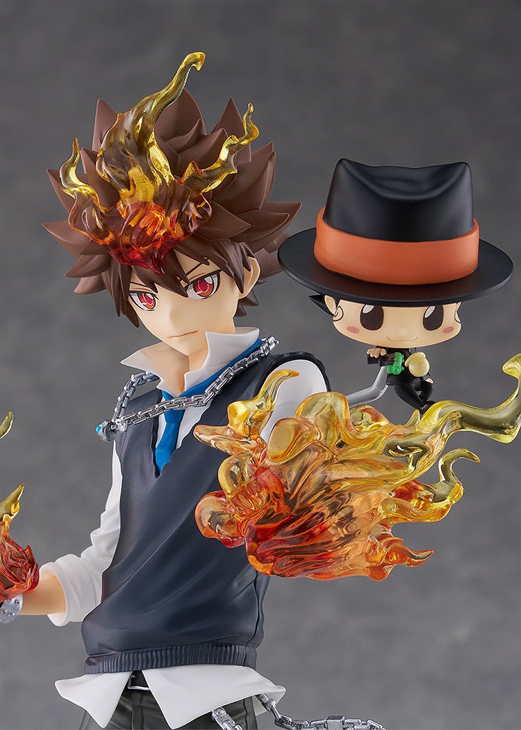 POP UP PARADE SP Reborn! Tsunayoshi Sawada & Reborn Complete Figure official product image