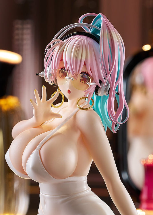Good Smile Company POP UP PARADE Super Sonico 15th Mini Dress Ver. L Size Complete Figure official product photo