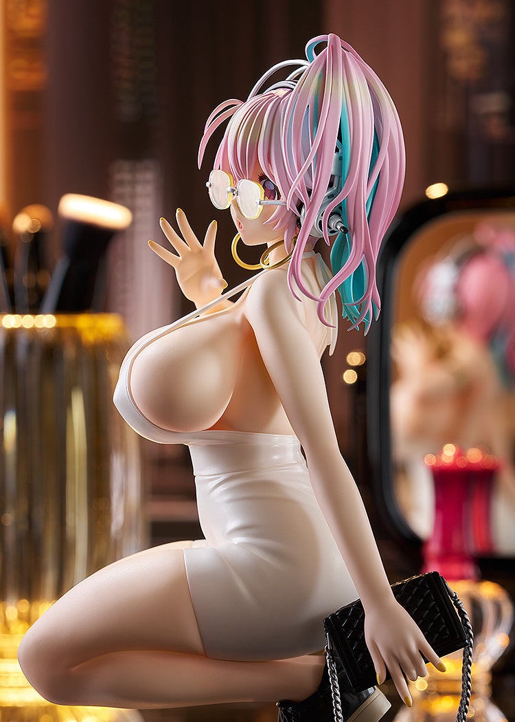Good Smile Company POP UP PARADE Super Sonico 15th Mini Dress Ver. L Size Complete Figure official product photo