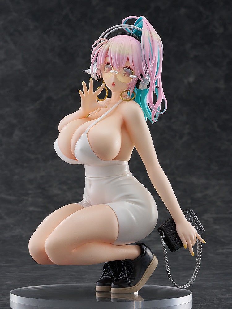 Good Smile Company POP UP PARADE Super Sonico 15th Mini Dress Ver. L Size Complete Figure official product photo