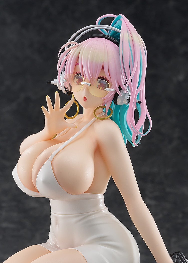 Good Smile Company POP UP PARADE Super Sonico 15th Mini Dress Ver. L Size Complete Figure official product photo