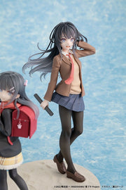 Rascal Does Not Dream Mai Sakurajima High School Graduation Ver. and Knapsack Kid Figure Set - product view 6