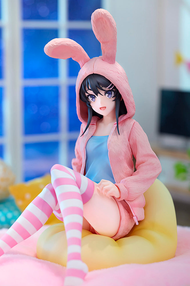 Rascal Does Not Dream Mai Sakurajima Hoodie Look Rabbit Ears Ver. 1/7 Scale Figure KADOKAWA Special Set - product view 12