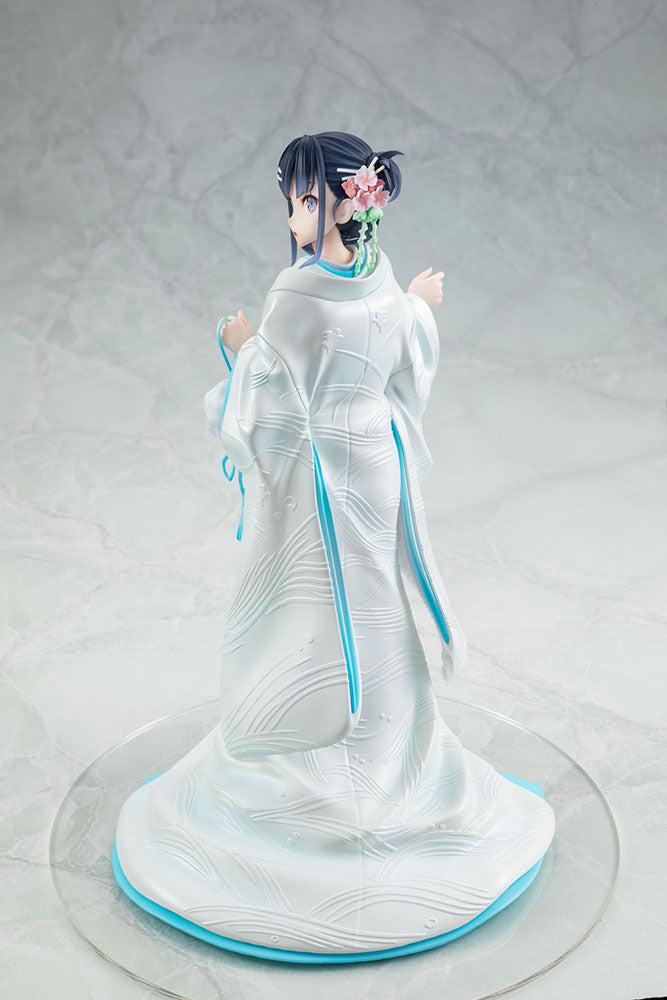 Rascal Does Not Dream Mai Sakurajima Shiromuku Ver. 1/7 Scale Figure KADOKAWA Special Set - product view 3