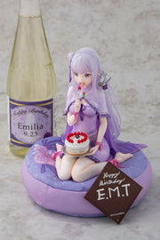 Re:ZERO Emilia Birthday Cake Ver. 1/7 Scale Figure Celebration Set - product view 2