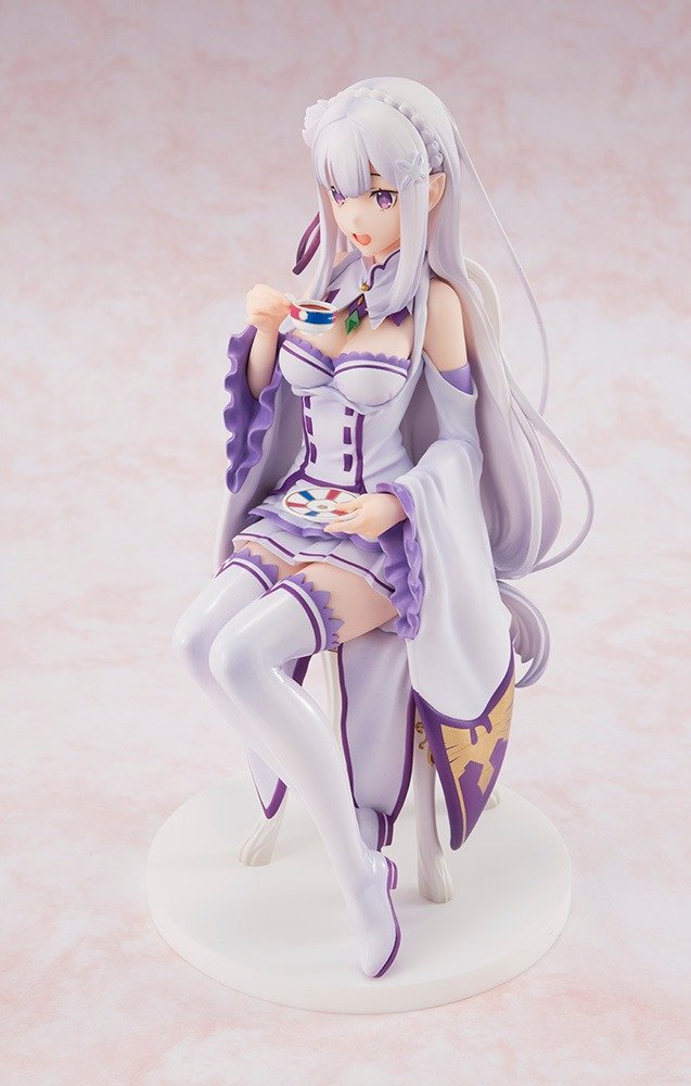 Re:ZERO Emilia Tea Party Ver. 1/7 Scale Figure - product view 4