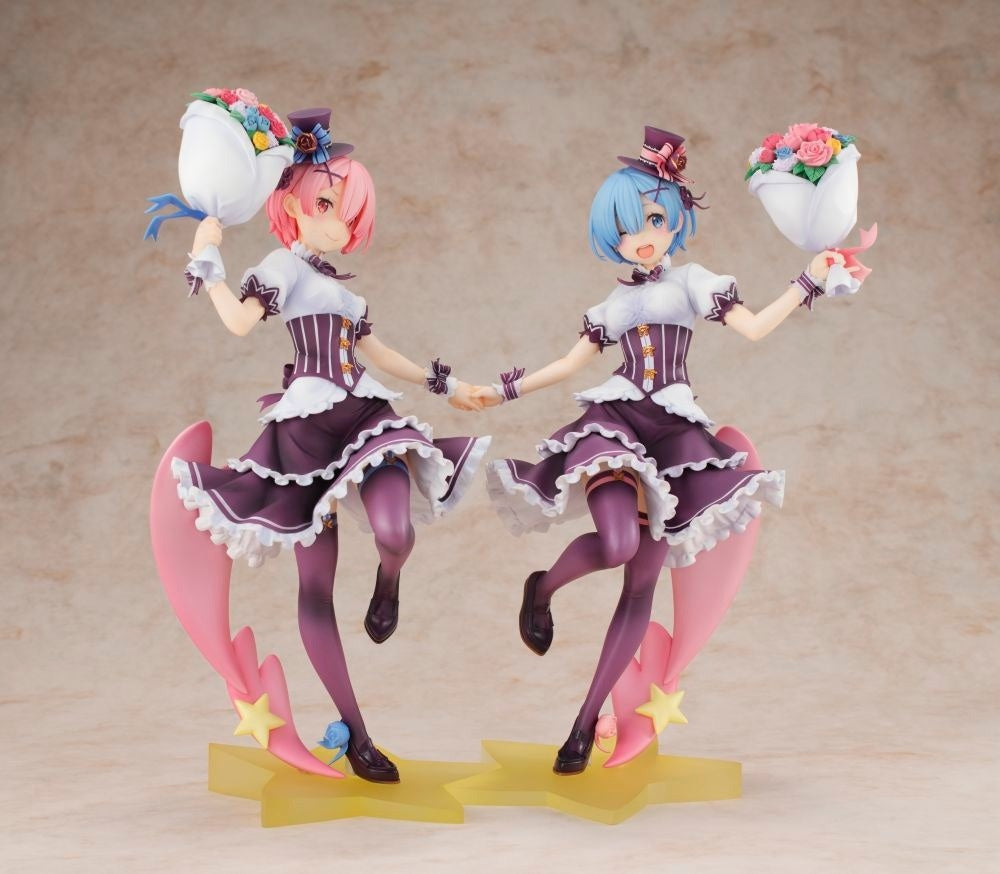 Re:ZERO Ram & Rem Birthday Celebration Ver. 1/7 Scale Figure Complete Set - product view 3