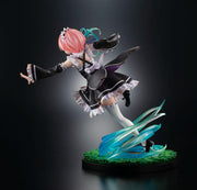 Re:ZERO Ram Battle with Roswaal Ver. 1/7 Scale Figure - product view 4