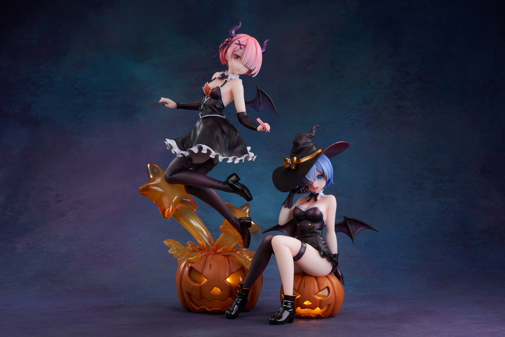 Re:ZERO Rem and Ram Phantom Night Witch Ver. 1/7 Scale Figure Set - product view 5