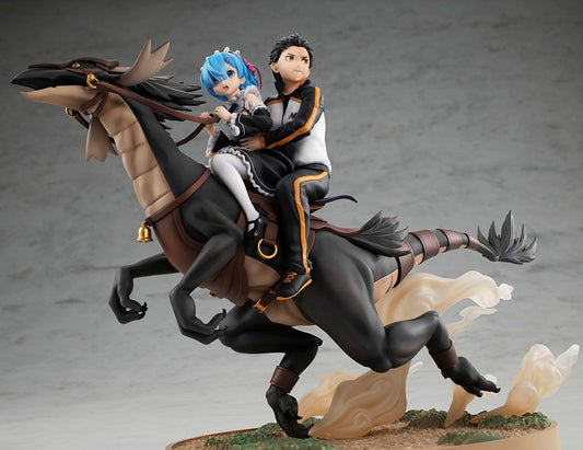 Re:ZERO Rem & Subaru Attack on the White Whale Ver. Diorama Figure - product view 1