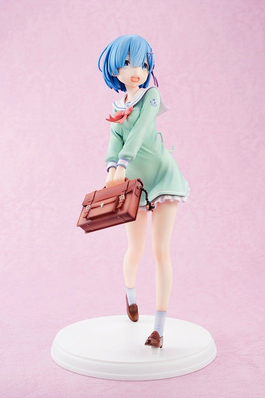 Re:ZERO Rem School Uniform Ver. 1/7 Scale Figure - product view 1